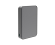 Magnetische draadloze powerbank van 25W met USB-C 10.000 mAh kleur grijs
