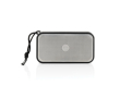 Speaker van gerecycled aluminium met krachtige bas 10 W Swiss Peak kleur grijs