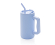 Elegante thermosbeker van gerecycled roestvrij staal, 800 ml kleur lichtblauw