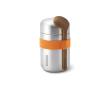Thermosfles van roestvrij staal met lekvrije sluiting Black+Blum 400ml kleur oranje