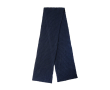 Gebreide sjaal bedrukken met logo impact Polylana kleur marineblauw