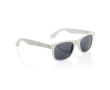 Zonnebril van gerecycled plastic UV400 EcoOptix kleur wit