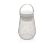 Bureaulamp van gerecycled plastic met 3 helderheidsstanden, IPX4 kleur grijs