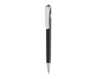 Pen van gerecycled plastic met Dokumental® navulling, blauwe inkt kleur zwart