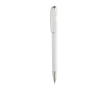 Pen van gerecycled plastic met Dokumental® navulling, blauwe inkt kleur wit