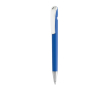 Pen van gerecycled plastic met Dokumental® navulling, blauwe inkt kleur blauw