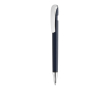 Pen van gerecycled plastic met Dokumental® navulling, blauwe inkt kleur marineblauw