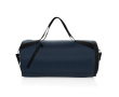 Sporttas van RPET met verstelbare schouderband, capaciteit 25L kleur marineblauw