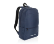 Rugzak van gerecycled polyester met business‑design en vakken 15,6\" kleur marineblauw