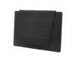 Laptophoes van gerecycled materiaal met 4 cm verstelbare standaard 14\" kleur zwart