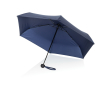 Mini handparaplu van RPET 190T, compact en stevig Ø100 kleur marineblauw