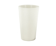Beker van minerale en plantaardige oorsprong - medium 300 ml kleur gebroken wit