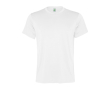 Sportshirt van gerecycled polyester voor mannen 100 g/m2 Roly kleur wit