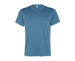 Sportshirt van gerecycled polyester voor mannen 100 g/m2 Roly kleur pastel blauw