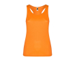 Technisch sportvest voor vrouwen van 140 g/m2 Roly kleur neon oranje