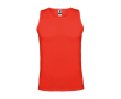 Technisch sportvest voor mannen van polyester 140 g/m2 Roly kleur rood