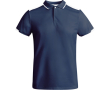 Polyester poloshirt met korte mouwen voor heren, 140 g/m², Roly kleur marineblauw