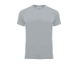 Sportshirt van 100% polyester voor heren 135 g/m2 Roly kleur grijs