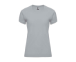 Sportshirt van 100% polyester voor dames 135 g/m2 Roly kleur grijs