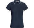 Polyester poloshirt met korte mouwen voor dames, 140 g/m², Roly kleur marineblauw