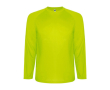 Lang sportshirt van polyester voor mannen 150 g/m2 Roly kleur neon geel