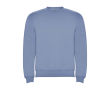 Unisex trui van katoen en polyester 280 g/m2 Roly kleur grijsachtig blauw