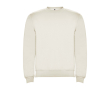 Unisex trui van katoen en polyester 280 g/m2 Roly kleur gebroken wit