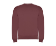 Unisex trui van katoen en polyester 280 g/m2 Roly kleur gemarmerd rood