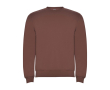Unisex trui van katoen en polyester 280 g/m2 Roly kleur taupe