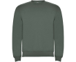Unisex gebreide trui van katoen en polyester 280 g/m² Roly kleur olijfgroen