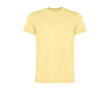 Heren T-shirt van katoenen tricot met korte mouwen 180 g/m² Roly Corgi kleur geel