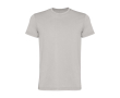 Heren T-shirt van katoenen tricot met korte mouwen 180 g/m² Roly Corgi kleur grijs