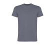 Heren T-shirt van katoenen tricot met korte mouwen 180 g/m² Roly Corgi kleur donkergrijs