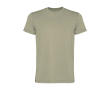Heren T-shirt van katoenen tricot met korte mouwen 180 g/m² Roly Corgi kleur khaki