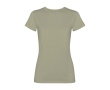 Getailleerd dames T-shirt met korte mouwen 280 g/m² Roly Fiyi kleur khaki