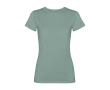 Getailleerd dames T-shirt met korte mouwen 280 g/m² Roly Fiyi kleur donkergroen