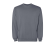 Unisex trui met ronde hals van katoen 250 g/m² Roly Jaya kleur donkergrijs