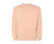 Unisex trui met ronde hals van katoen 250 g/m² Roly Jaya kleur koraal