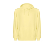 Unisex hoodie met gewassen look 250 g/m² Roly Kenia kleur geel