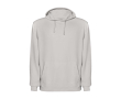 Unisex hoodie met gewassen look 250 g/m² Roly Kenia kleur grijs