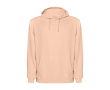 Unisex hoodie met gewassen look 250 g/m² Roly Kenia kleur koraal