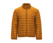 Gevoerde jas van 100% polyester voor heren 290 g/m2 Roly kleur donkergeel