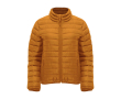 Gevoerde jas voor dames van 100% polyester 290 g/m2 Roly kleur donkergeel