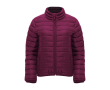 Gevoerde jas voor dames van 100% polyester 290 g/m2 Roly kleur mahonie