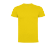 Katoenen T-shirt met korte mouwen voor mannen 165 g/m2 Roly kleur geel
