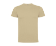Katoenen T-shirt met korte mouwen voor mannen 165 g/m2 Roly kleur zand