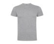 Katoenen T-shirt met korte mouwen voor mannen 165 g/m2 Roly kleur lichtgrijs gemarmerd