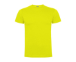 Katoenen T-shirt met korte mouwen voor mannen 165 g/m2 Roly kleur lichtgeel