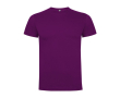 Katoenen T-shirt met korte mouwen voor mannen 165 g/m2 Roly kleur paars