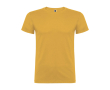 T-shirt van 100% katoen voor heren 155 g/m2 Roly Beagle kleur donkergeel
